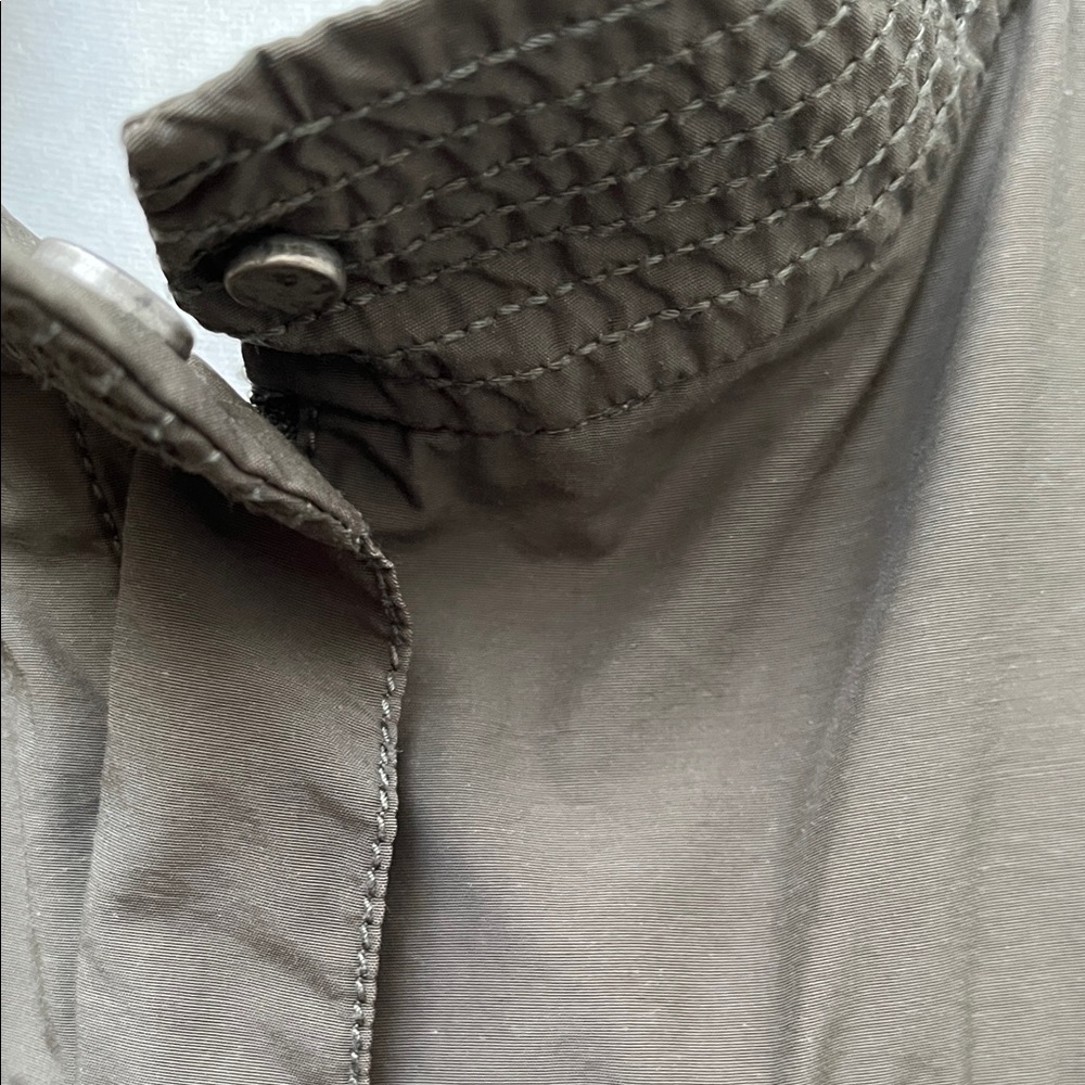Eileen Fisher Olive Green Utility Vest - Picture 4 of 12